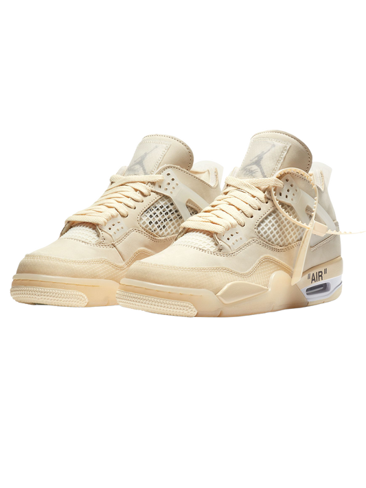 off white jordan 4 ice blue